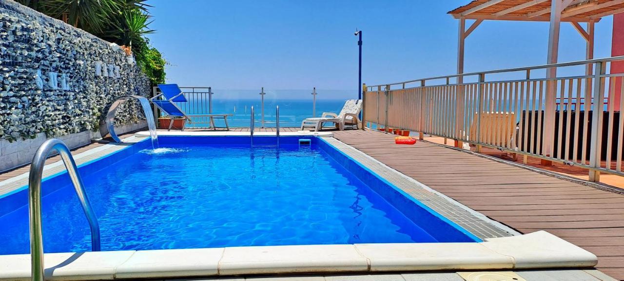 La Terrazza Sul Mare Di Bellavista Villa ปอร์โต เอมเปโดเกล ภายนอก รูปภาพ