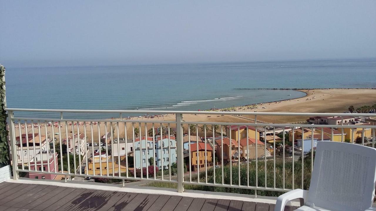 La Terrazza Sul Mare Di Bellavista Villa ปอร์โต เอมเปโดเกล ภายนอก รูปภาพ